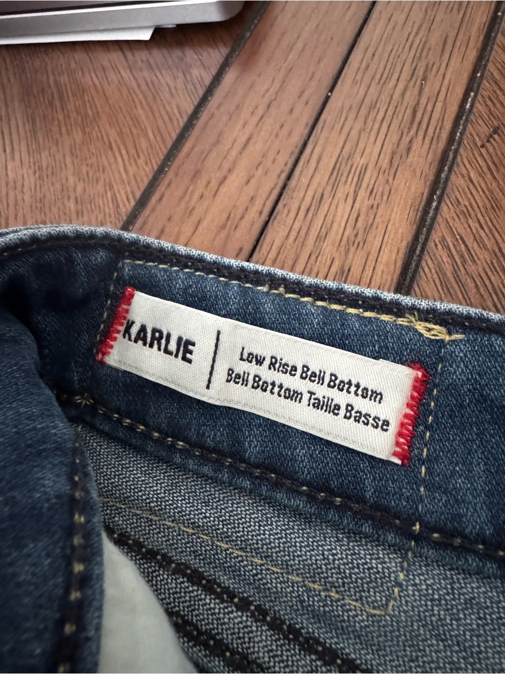 True religion Karlie Bell Bottom 31 tall long y2k - Picture 4 of 4